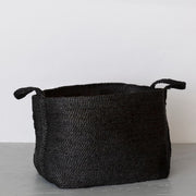 Large Jute Basket - Charcoal