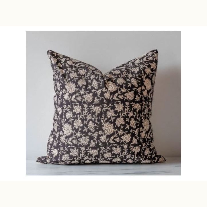 20x20" Block Printed Pillow