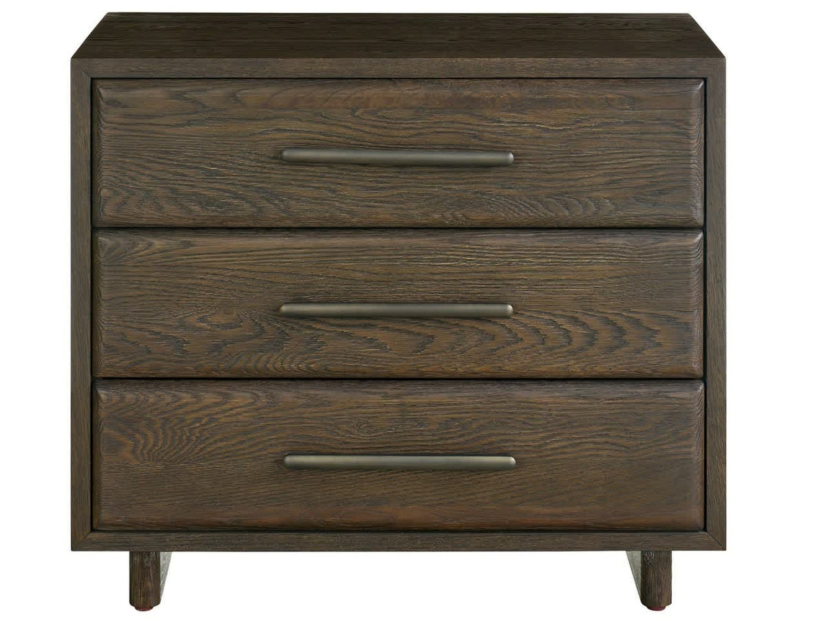 Sable Three Drawer Nightstand