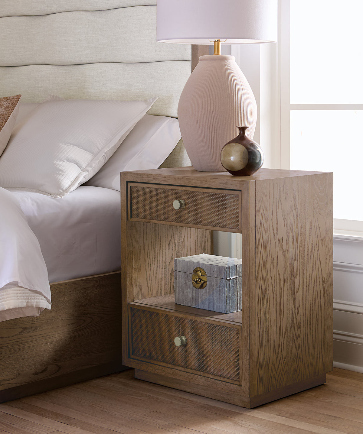 Sonnet Two-Drawer Nightstand