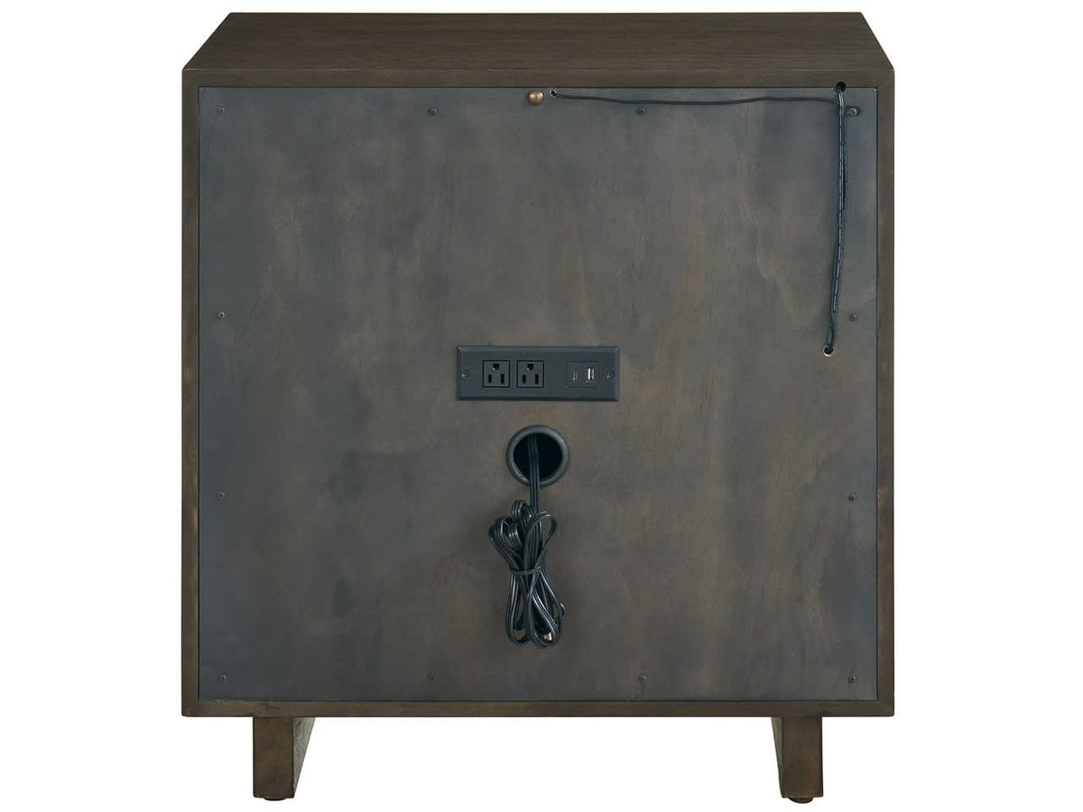 Sable Open Storage Nightstand