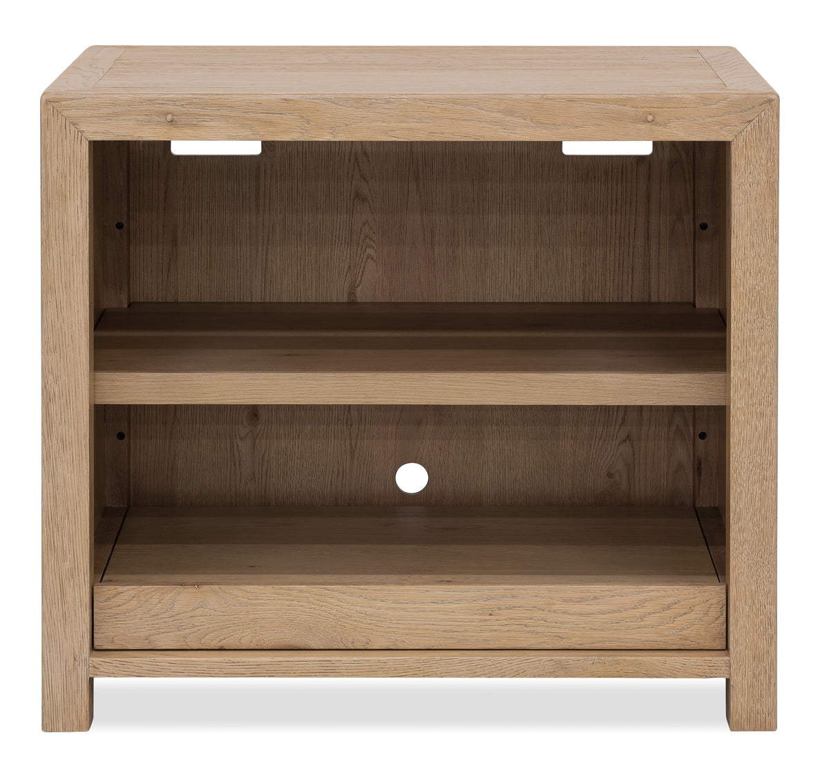 Driftwood Open Shelf Cabinet