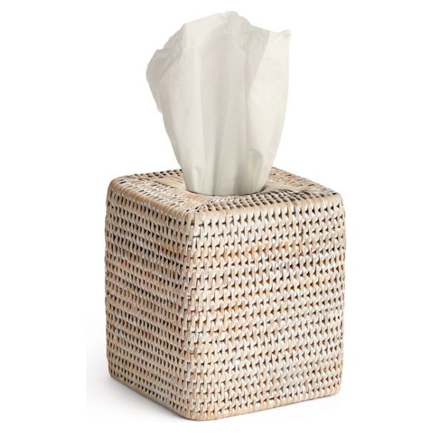 Rattan Tissue Box