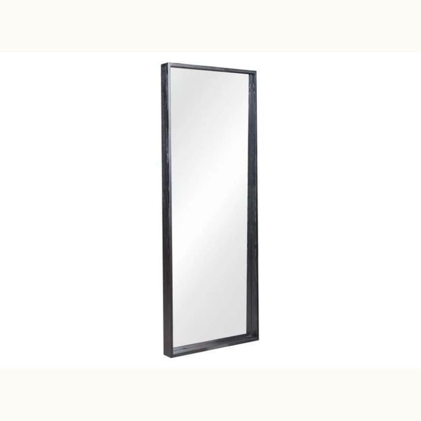 78"Tall Black Floor Mirror