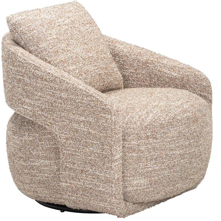 Textured Swivel Chair