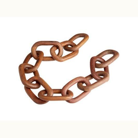 Wooden Chain Statue - Mix Home Mercantile