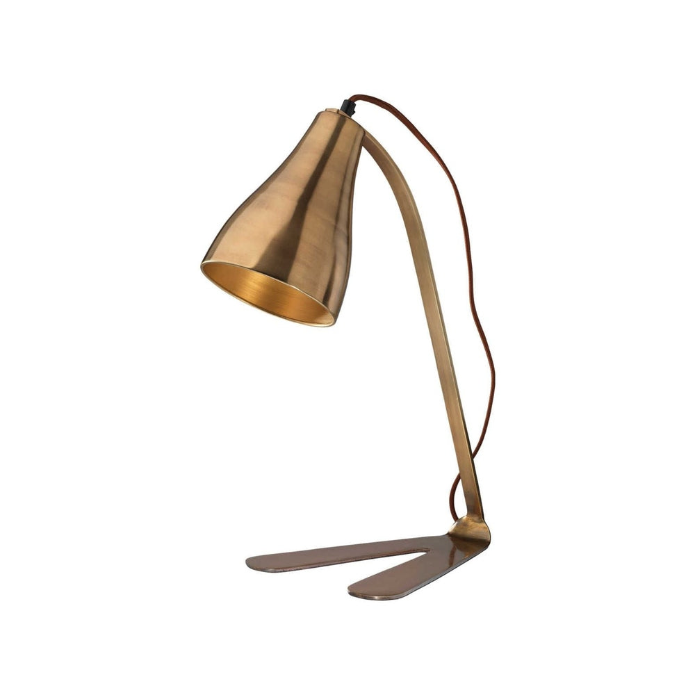 Antique Brass Task Lamp - Mix Home Mercantile