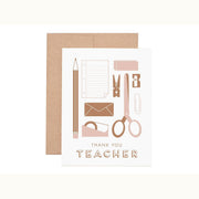 Teacher Appreciation Greeting Card - Mix Home Mercantile