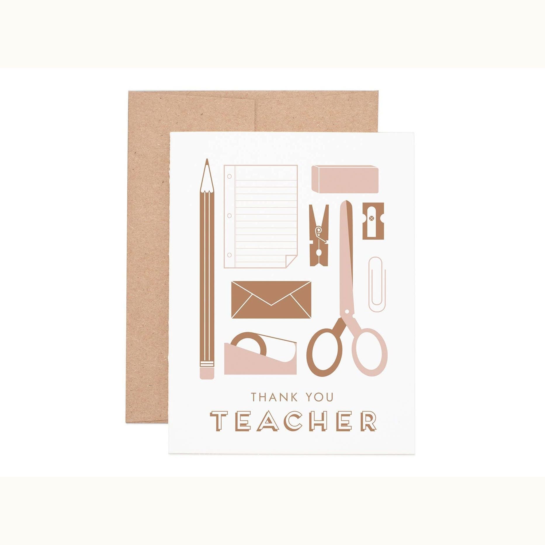 Teacher Appreciation Greeting Card - Mix Home Mercantile
