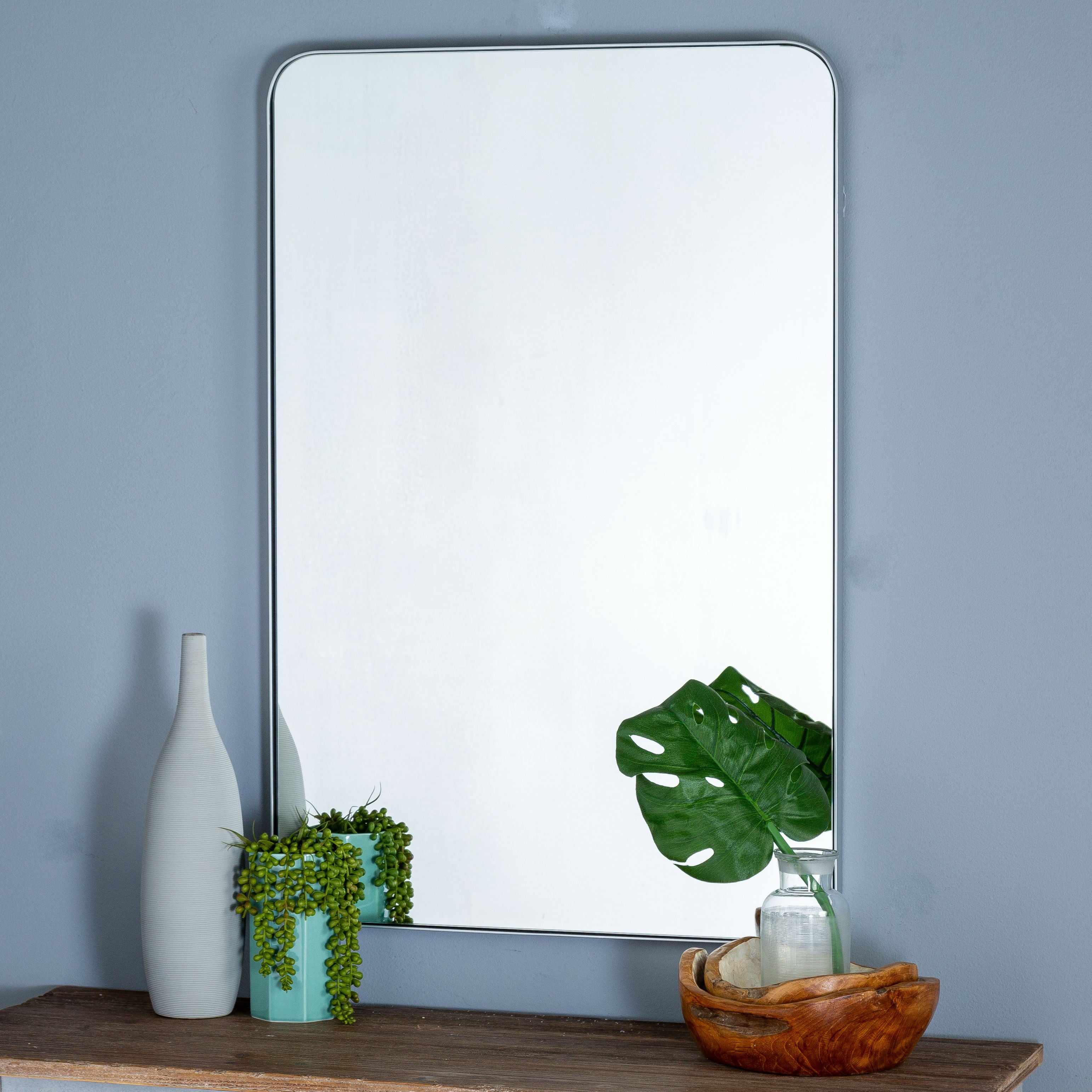 24X1X36 Silver Mirror - Mix Home Mercantile