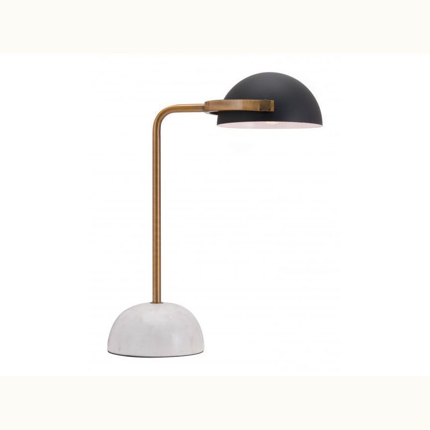 Black and White Table Lamp - Mix Home Mercantile