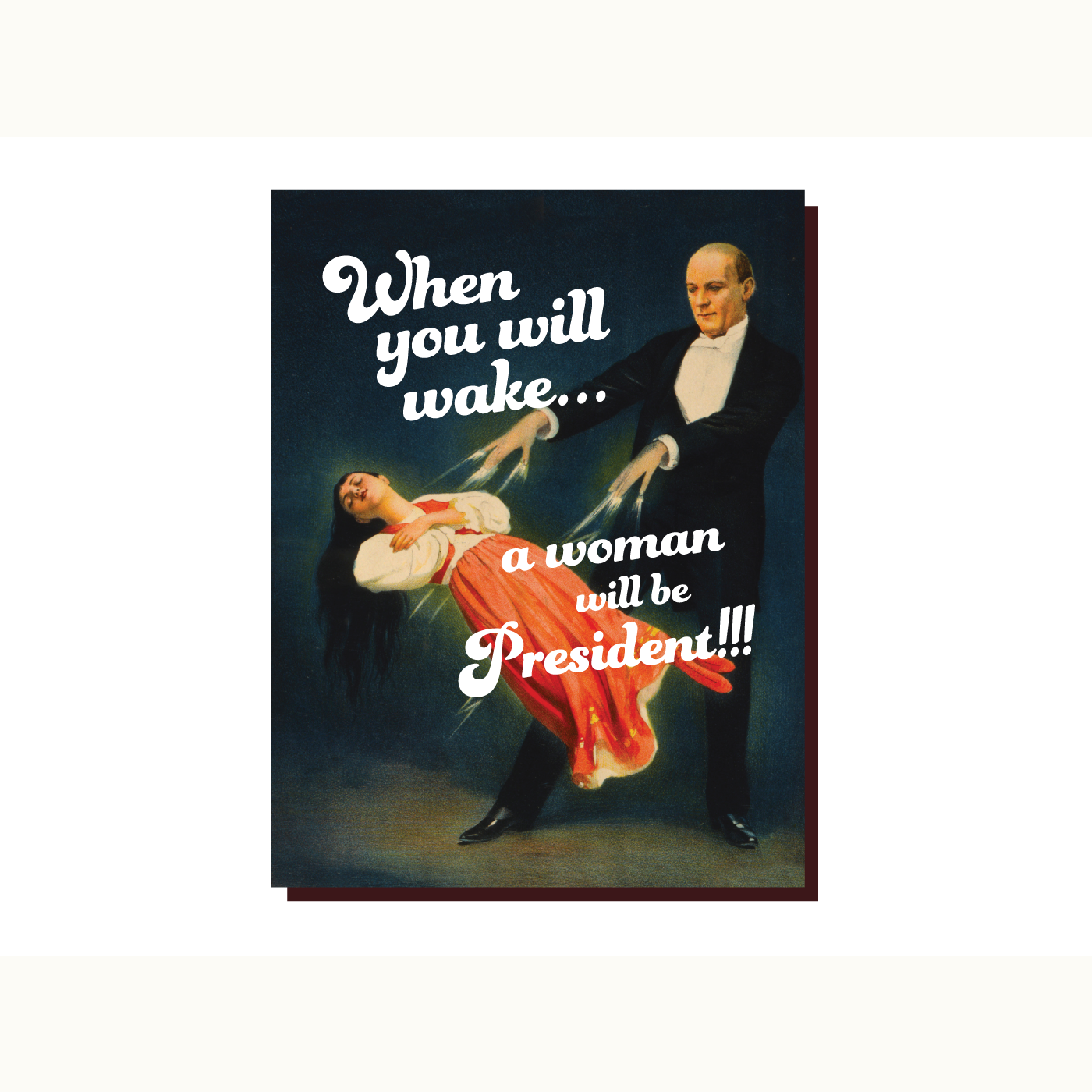 Woman President Card - Mix Home Mercantile