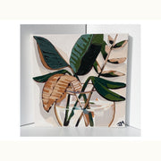 12" x 12" Julie Mason Floral on Canvas IV - Mix Home Mercantile