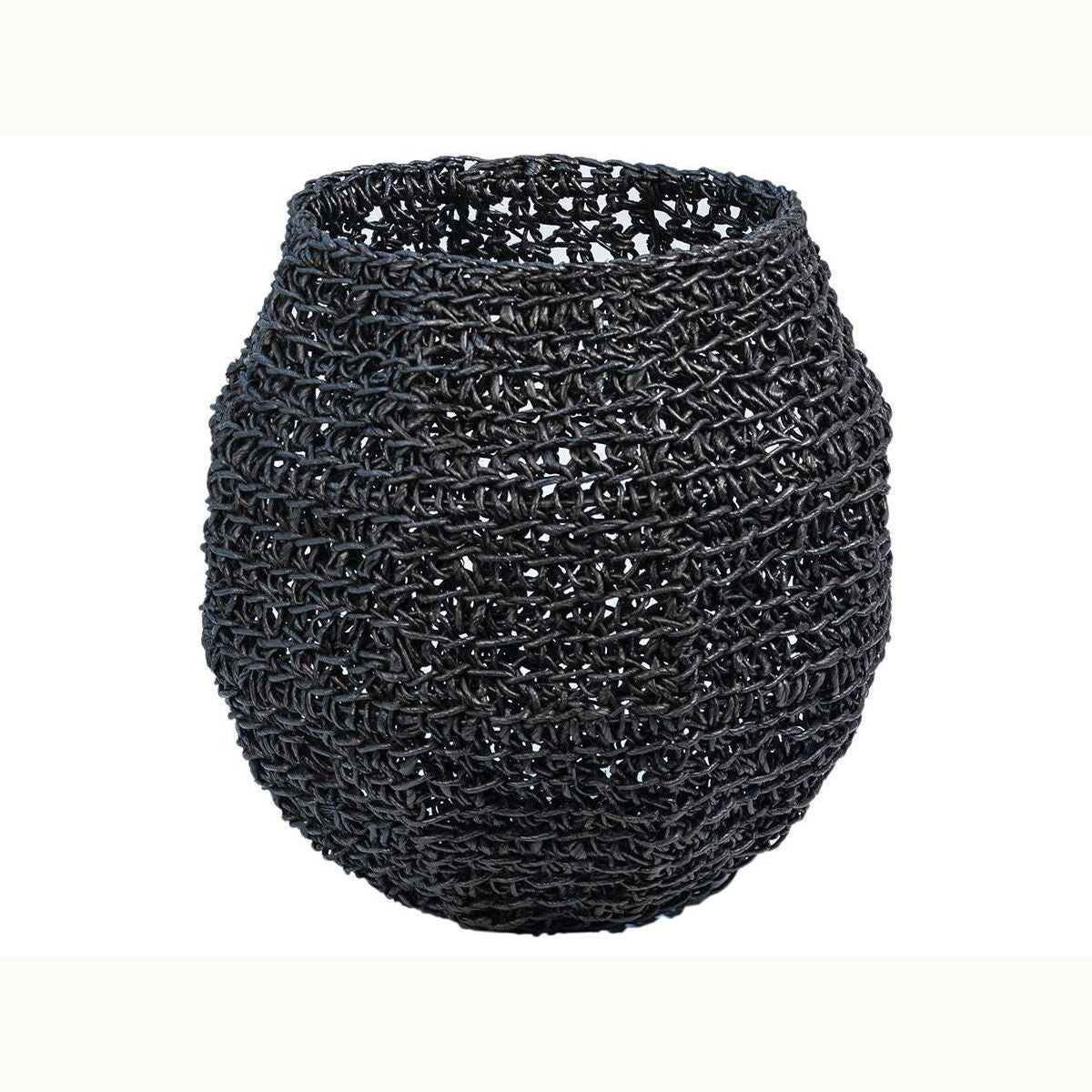 Woven Banana Leaf Vase - Mix Home Mercantile