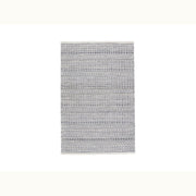 9' x 12' Slate Blue and Ivory Area Rug - Mix Home Mercantile