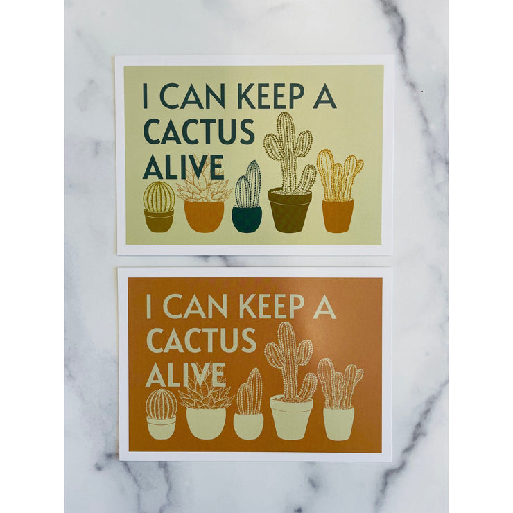 5x7" Funny Life Postcard Prints - Mix Home Mercantile