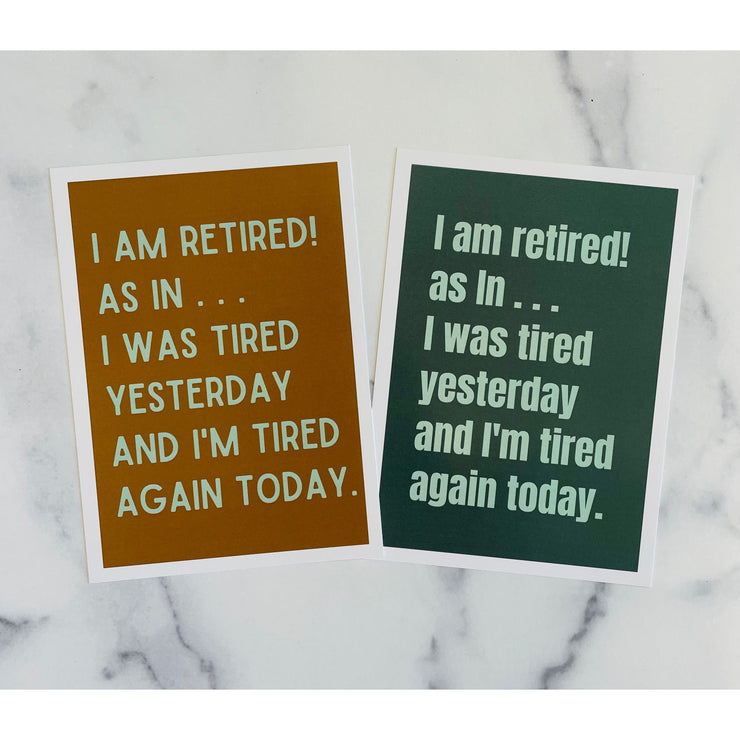 5x7" Funny Life Postcard Prints - Mix Home Mercantile