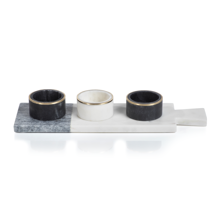 Two-Tone Condiment Set - Mix Home Mercantile