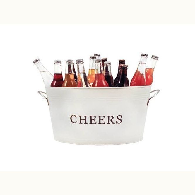 Rustic Farmhouse Cheers Tub - Mix Home Mercantile