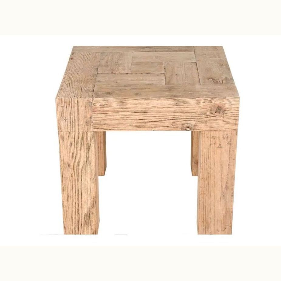 22" Oak Side Table