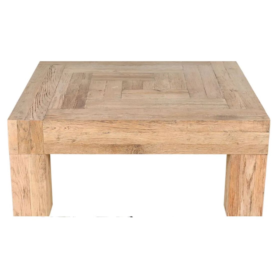39.5" Solid Oak Coffee Table
