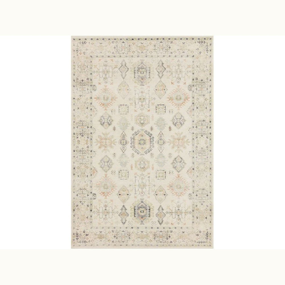 5' X 7' 6" Beige / Multi Area Rug - Mix Home Mercantile