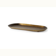 Antique Gold Candle Tray