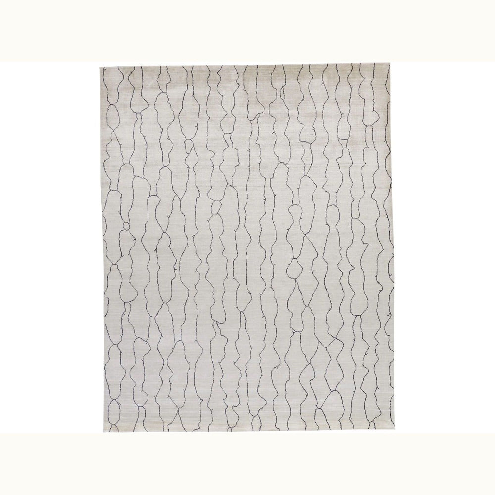 9'6" x 13'6" Ivory Rug - Mix Home Mercantile