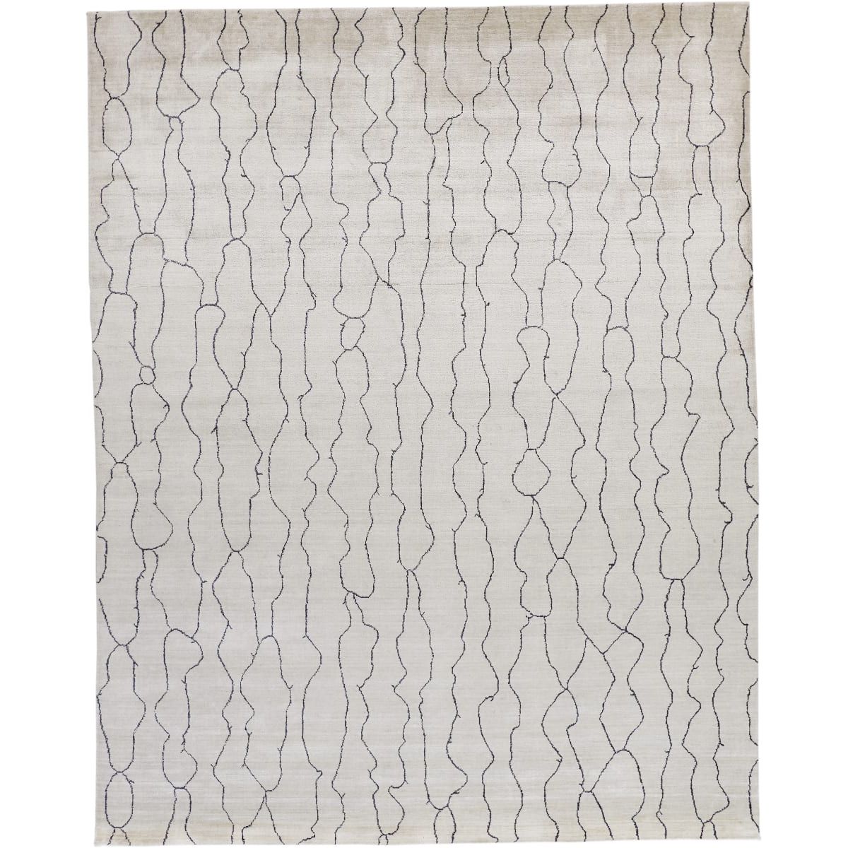 9'6" x 13'6" Ivory Rug - Mix Home Mercantile